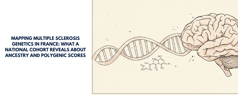 Mapping Multiple Sclerosis Genetics in France: What a National Cohort Reveals About Ancestry and Polygenic Scores